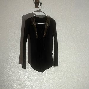 Body suit for ballroom dance.  Size large